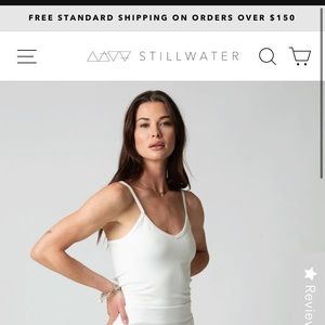 Never worn still water ribbed tank dress!!